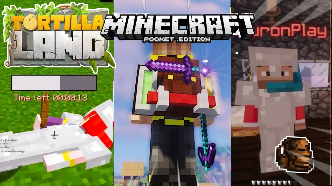 TOP MEJORES MODS/ADDONS DE TORTILLALAND PARA MINECRAFT PE/BEDROCK 1.17 mods vistos en