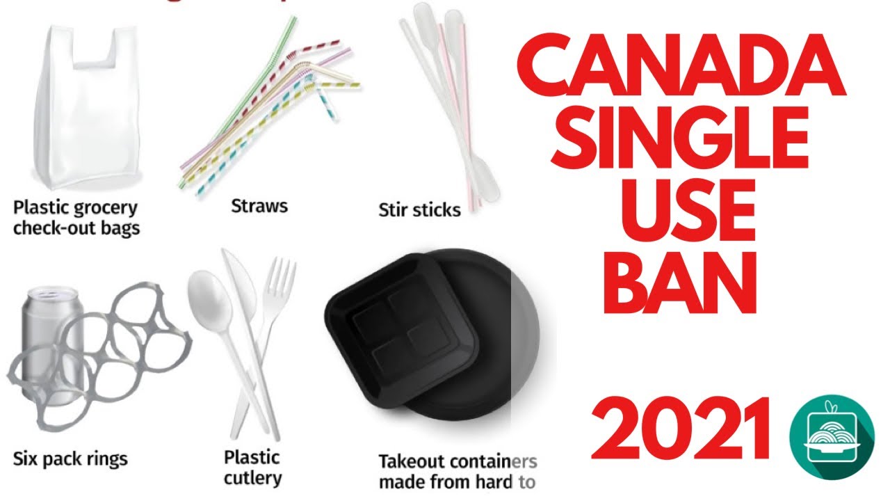 Canada banning plastic bags, straws, cutlery and other singleuse items