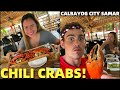 SHE LOVES GIANT CRABS - Filipino Restaurant House In Samar (AMAZING WARAY SEAFOOD!)