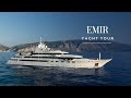Emir  825m  270  golden yachts  superyacht for charter