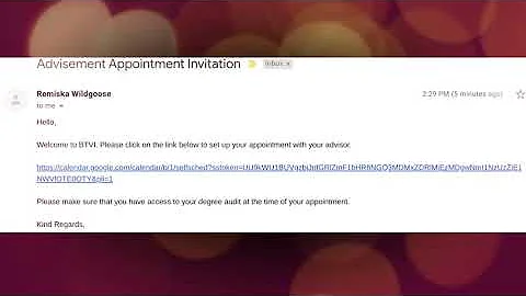 Advisement Appointment Revised