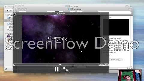 How to find the Intro Video and Music on Mac OS X