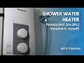 Panasonic dh3pl1 water heater easy installation