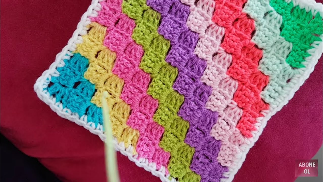 C2C Köşeden Köşeye Örgü Corner to Corner Nasıl Yapılır?