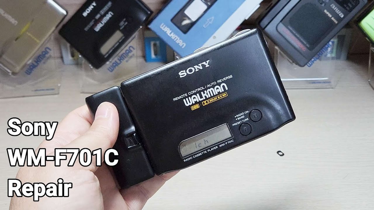 SONY WALKMAN WM-F701C チタン（ジャンク） SONY WALKMAN WM-F701C チタン（ジャンク）