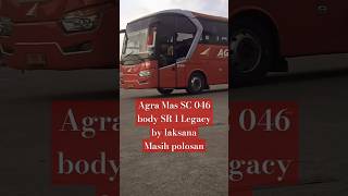 Agra Mas SC046 yg ga pernah viral body SR1 Legacy by laksana polosan#busmania #terminalbus #agramas