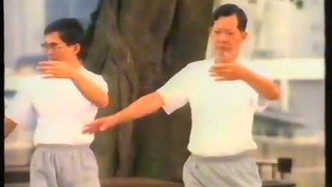 Wu style Tai Chi in advertising 1994 Hong Kong