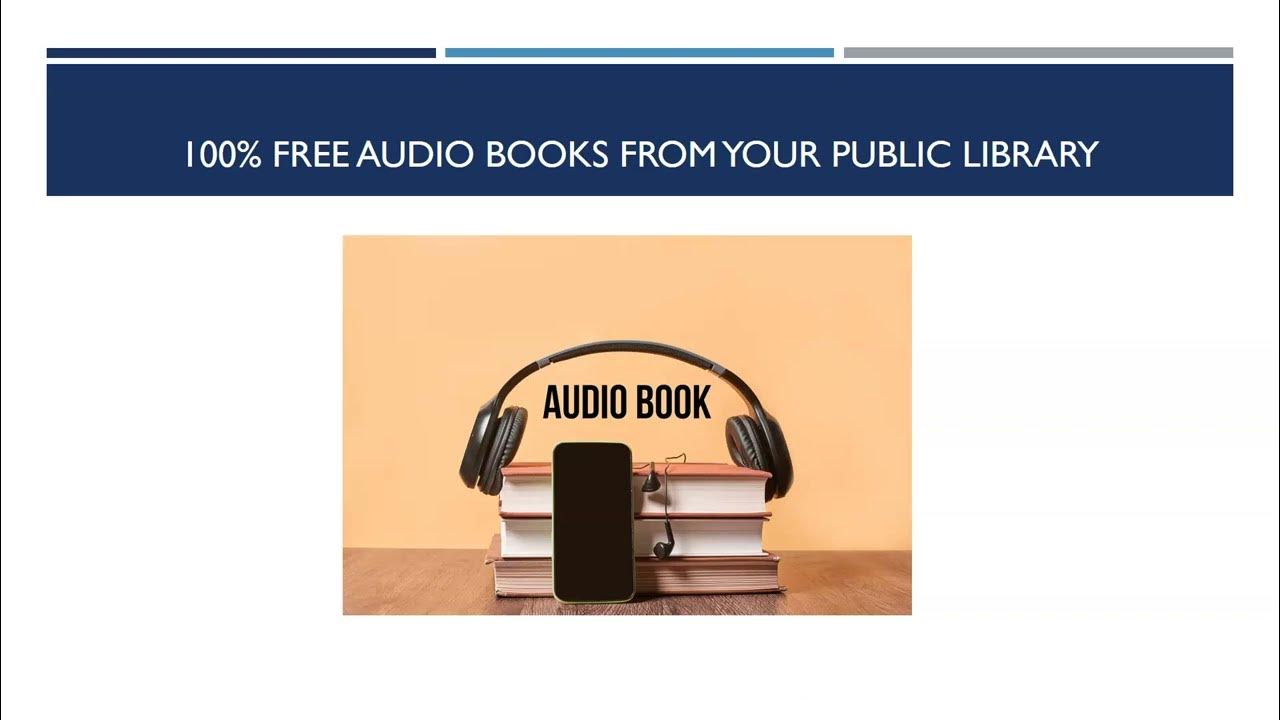Get free audio books from your public library! YouTube