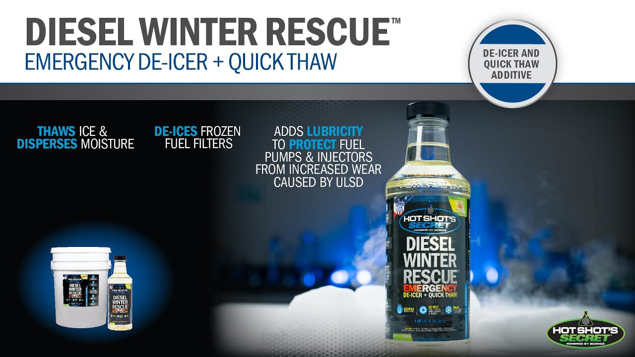 Diesel Fuel De-Icer Additive  Quick Thaw for Diesel Engines