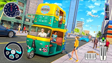 Tuk Tuk Auto Rickshaw Driving -Rickshaw Game - Android gameplay #6