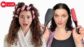 WATCH OUR UPDATED CURLY HAIR STYLING ROUTINES LIVE + Q&A