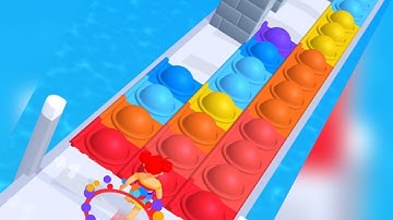 Pop it Run! Very satisfying and relaxing ASMR gameplay video