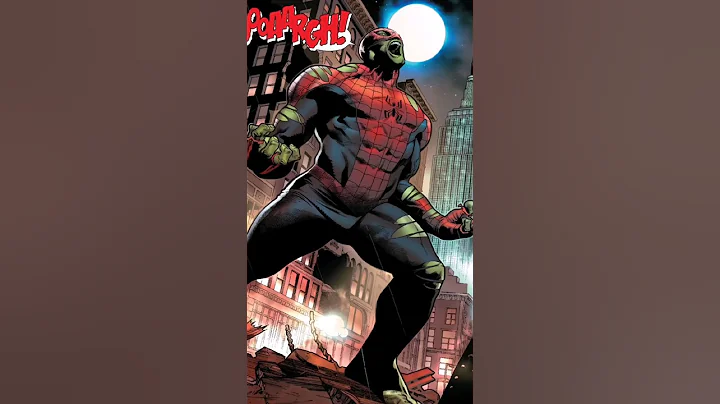 What if Spider-Man becomes Spider-Hulk?  #marvel #spiderman #hulk