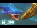 Meg goes crazy eating whales ( episode 8 - feed and grow fish)