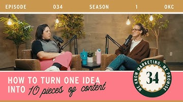 034. How to Turn One Idea into 10 Pieces of Content