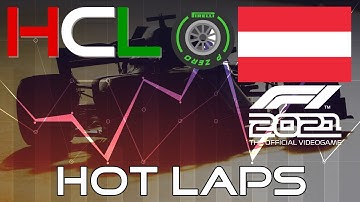 F1 2021 | Austria 1:10.492 Wet (Inter) Hot Lap + Setup (HCL_Absi889 | Controller) | HCL Hot Laps