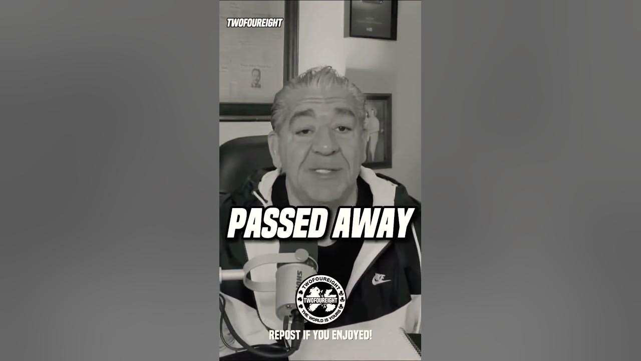 Joey Diaz’s Sister Passes Away Live  😔 #shorts #joeydiaz