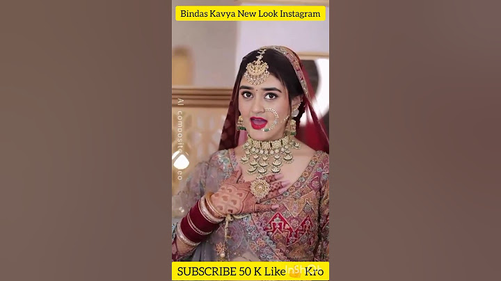 Jay Mata Di ❤️ Bindas Kavya New Look 🥰 @bindass #viral #status #trending #youtube #short #shorts