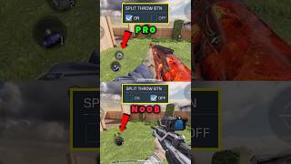Best Split Throw Btn Setting In Codm Br Codmoible Tips And Tricks