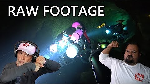 Divers React to Raw Cave Diving Footage