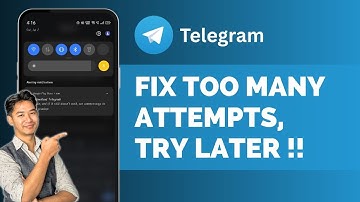 How to Fix: Telegram Too Many Attempts Please Try Again Later ! [Login Error]