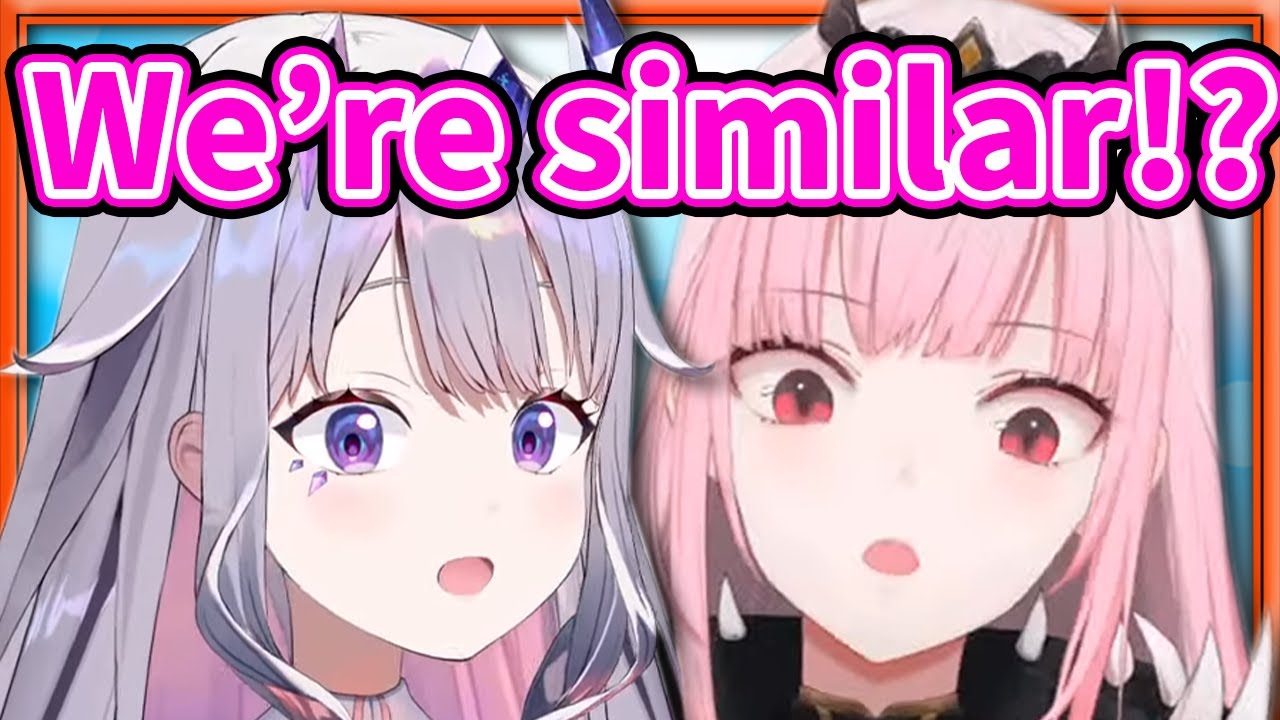 Calli and Bijou Notice Some Similarities with Their Model 【HololiveEN】