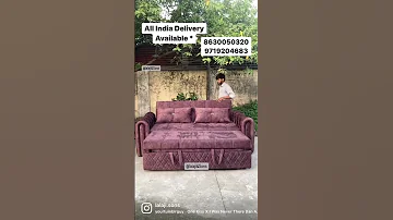 ऐस 6 X 6 Sofa Cum Bed नह द ख ह ग Amazing Space Saver Sofa Double Bed 2022 Sofa Bed 