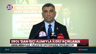 Eroldan İşçi̇ Alimiyla İlgi̇li̇ Açiklama