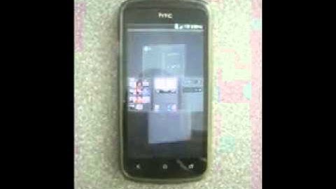 HTC One S Home Screen Glitch