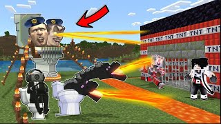 AZUYA KABUR DARI PENJARA SKIBIDI TOILET LEVEL DAJJAL DI MINECRAFT ! DI KEJAR SKIBIDI POLISI JAHAT !!