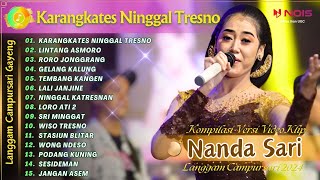 NANDA SARI - KARANGKATES NINGGAL TRESNO | KOMPILASI VIDEO LANGGAM CAMPURSARI GAYENG TERBARU 2024