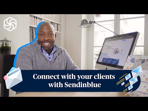 Connect with your clients with Sendinblue