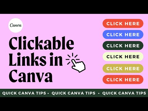 Clickable Links in Canva