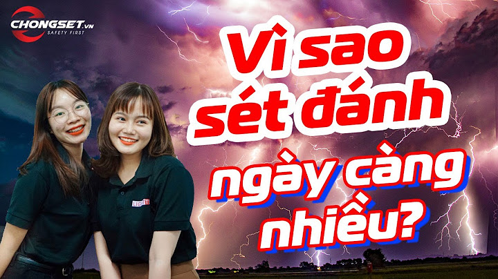 Nguyên nhân người bị sét đánh