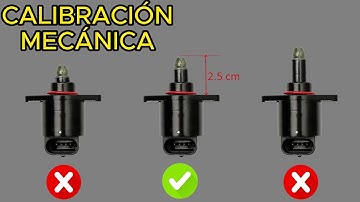 Cómo Calibrar la Válvula IAC del motor CORRECTAMENTE