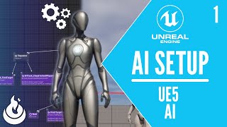 Unreal Engine 5 | AI Tutorial - Enemy Setup: Part 1 (UE5)