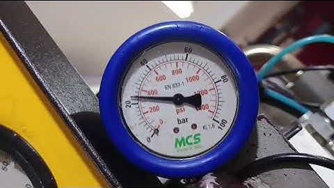 Danfoss Pump 90R250 Full Testing video