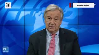 UN chief reiterates call for equitable access to COVID-19 vaccines