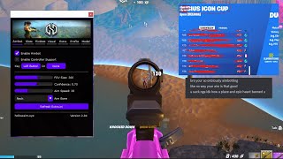 Using the most Undetected AI keyboard aimassist | Fortnite | HollowAim screenshot 1