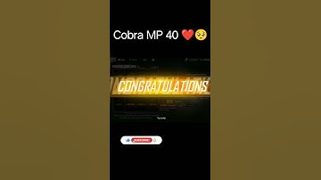 Cobra MP 40 🥺❤️ perfecta para samsung,a3,a5,a6,a7,j2,j5,j7,s5,s6,s7,s9,a10,a20,a30,a50,FF #shorts