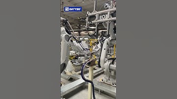 Robot ABB hàn đinh tán tự động hoàn toàn bằng robot