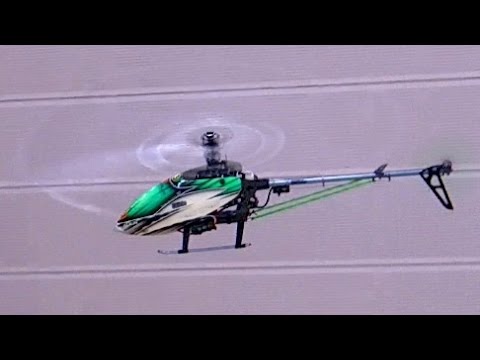 T-Rex 600 ESP Paddle Indoor Flight Sporthallenflug *1080p50fpsHD* airwolf reboot