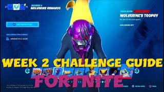 Fortnite Wolverine Week 3 Challenge Guide (How To Unlock Wolverines Trophy) Fortnite Season 4