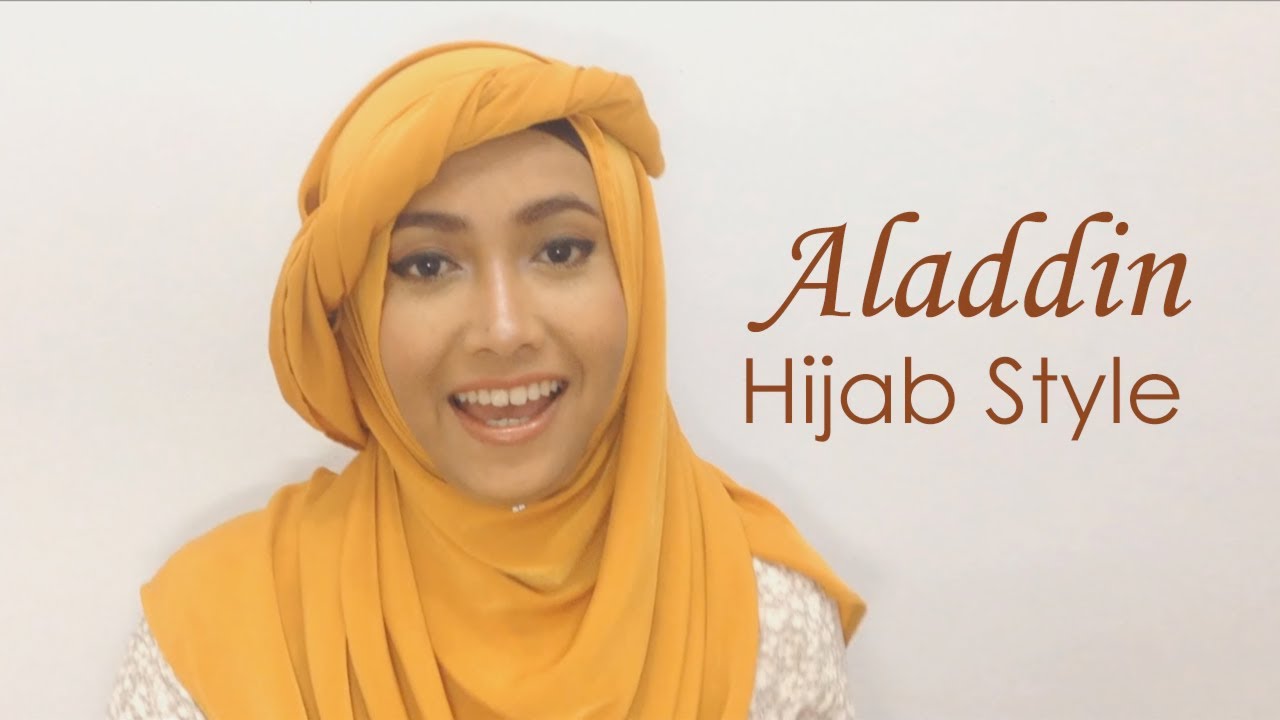 Hijabila Tutorial ALADDIN HIJAB STYLE YouTube