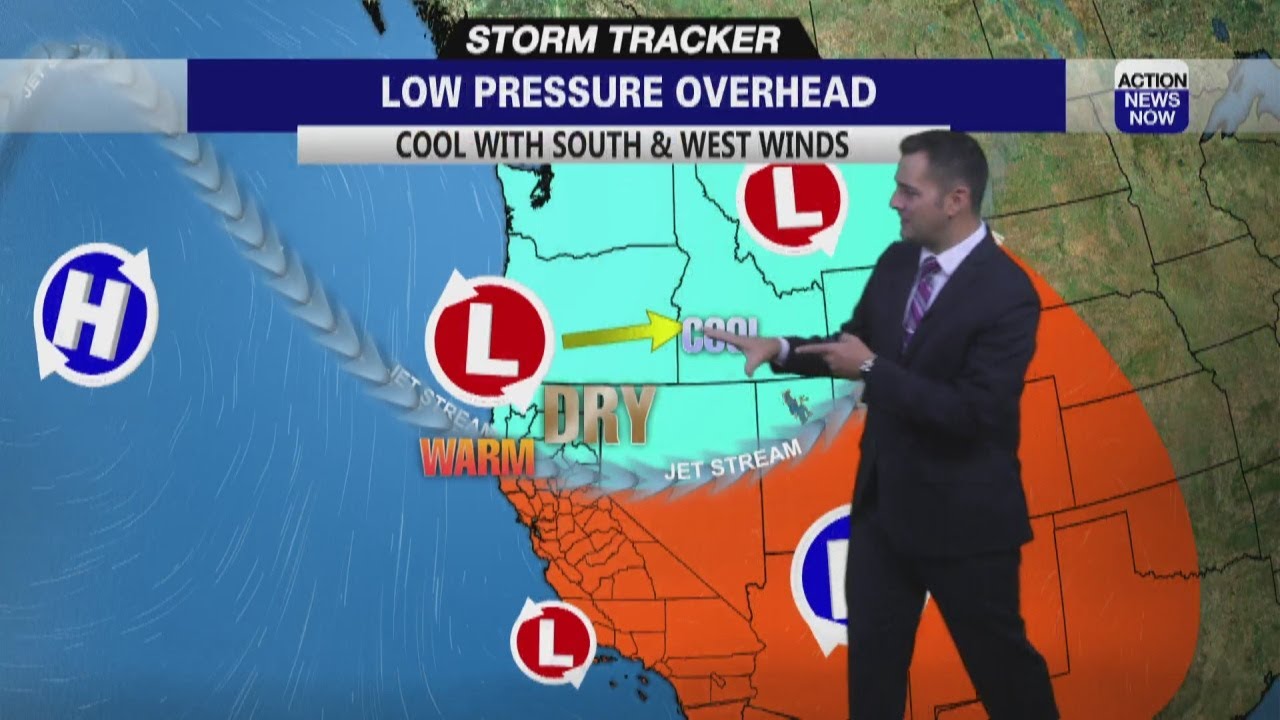 Storm Tracker Forecast: Staying cool Wednesday, but heating up late ...