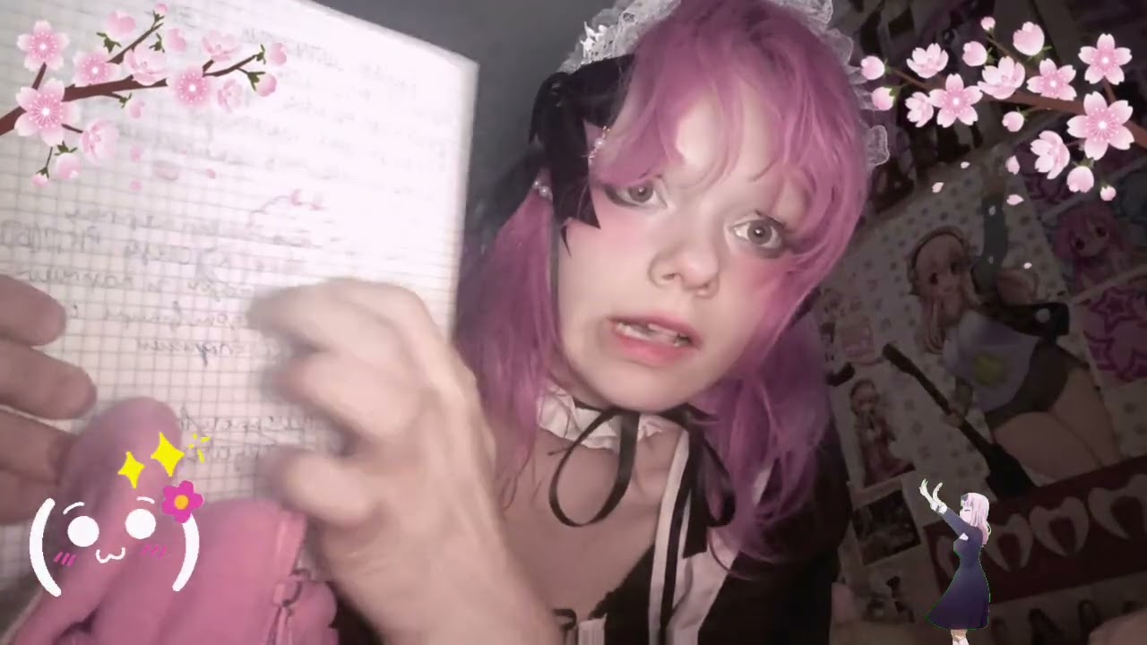 Asmr/асмр твоя служанка пришла из магазина 