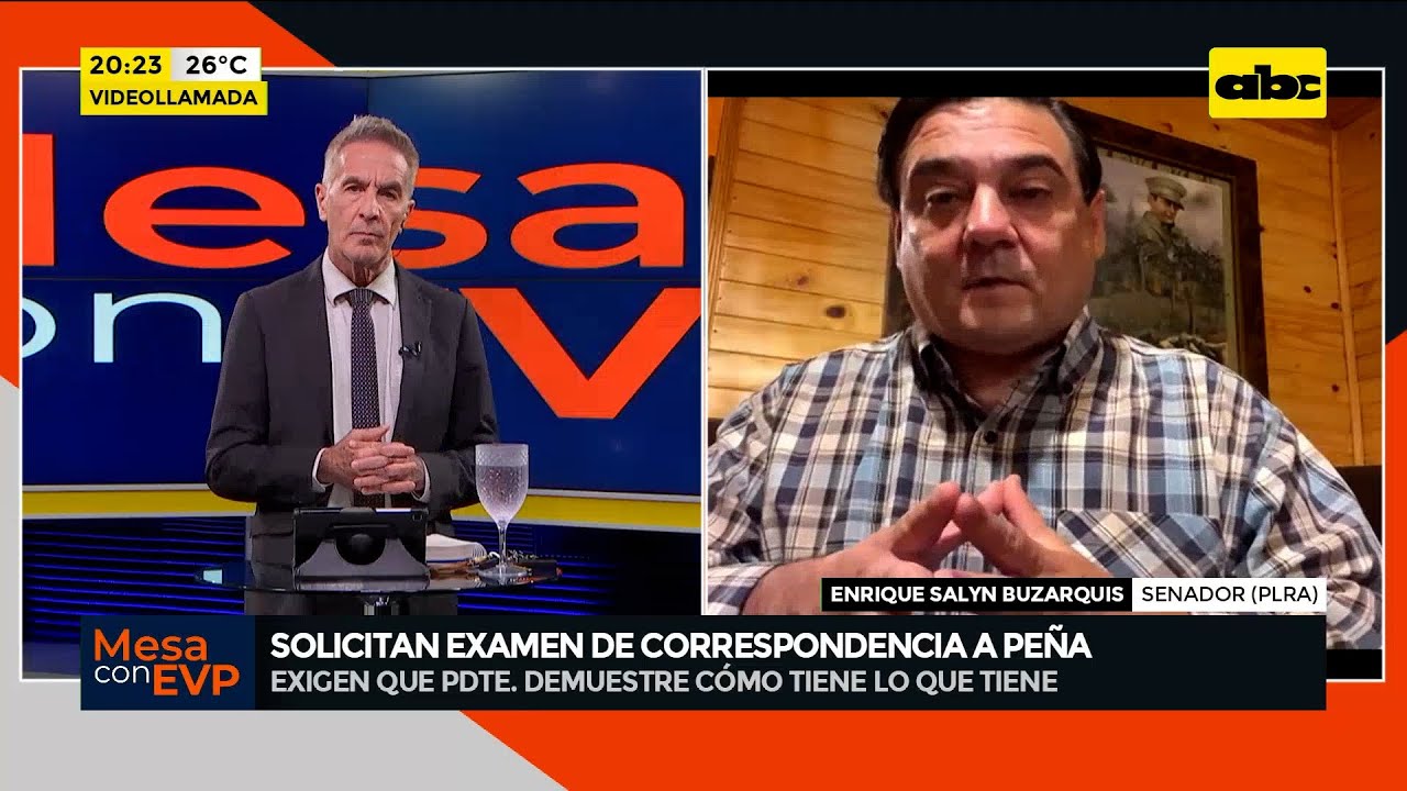 ¿Examen de correspondencia a Peña?: “tenga un burro o una mansión, debe justificar”, dice senador