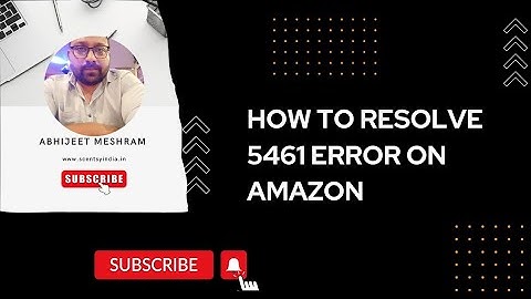 Amazon listing error code 5461 hindi #abhijeetmeshram