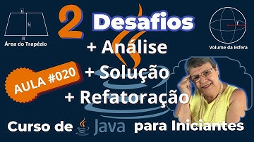 Aula 020 – 🚀Resolvendo o desafio dos exercícios 09 e 10 - Curso de Java para Iniciantes
