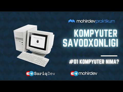 Video: Asosiy kompyuter misollari nima?